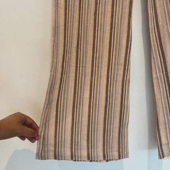 Billabong Low Rise Striped Beach Pants Size Small - Picture 7 of 9